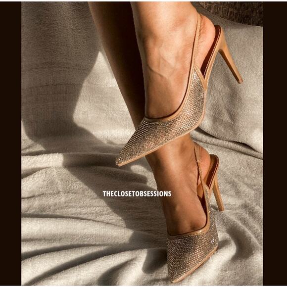 ZARA Pointed Toe Slingbacks NWT - Picture 6 of 16